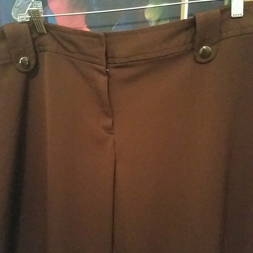 Brown Dress Pants (24W/Petite) - Picture 2 of 6